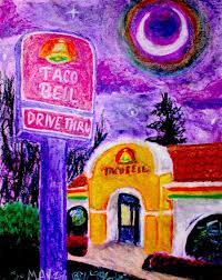 Taco Bell Drawing By Victoria Cook