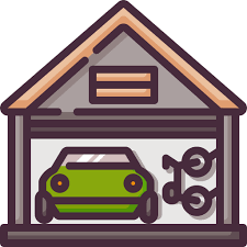 Garage Generic Outline Color Icon