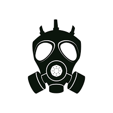 Premium Vector Respirator Gas Mask Or