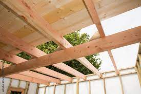 construction roof truss system of house