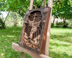 Saint Michael Icon Wood Carvings