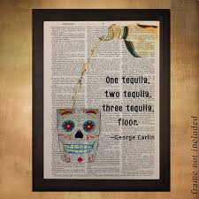 Tequila Dictionary Art Print Day Of The