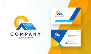 Logo Vector Template Solar Icon Design