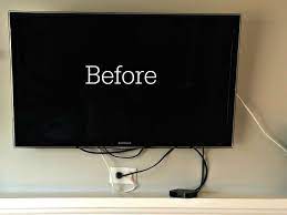 Wall Mounted Tv Hiding Tv Cords