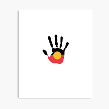 Aboriginal Flag Aboriginal Canvas Prints