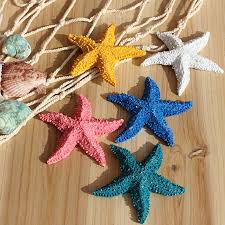 Resin Starfish Decorations Fish Tank