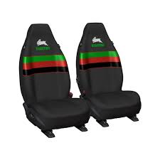 Nrl Seat Cover Rabbitohs Size 60 Front