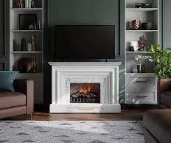Electric Fireplace Marble Fireplace