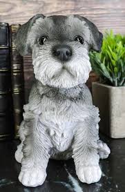 Ebros Realistic Miniature Schnauzer