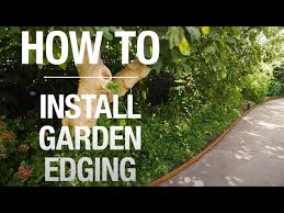 How To Install Garden Edging Bunnings