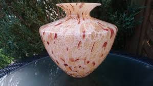 Italy Blown Glass Vase Murano