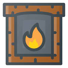 Fireplace Icon Free
