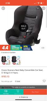 Cosco Scenera Babies Kids Going Out