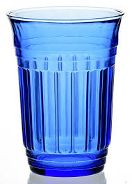 Hazel Atlas New Century Cobalt Blue