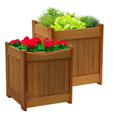 Planter Boxes Planters The Home Depot