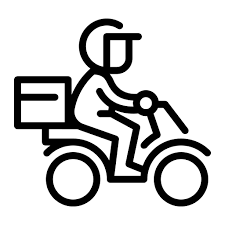 Delivery Bike Free Transportation Icons