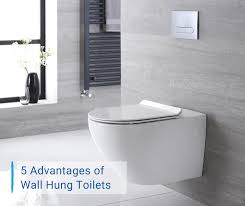 5 Advantages Of A Wall Hung Toilet