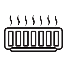 Room Heater Icon 25681581 Vector Art At