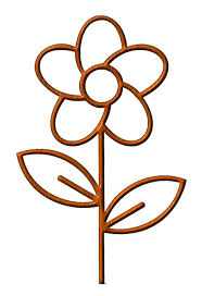 Laser Cut Wooden Beautifull Flower With