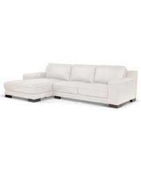 Darrium 2 Pc Leather Sofa With Chaise