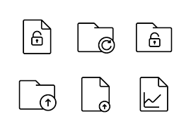 Document Outline Icons By Graficon