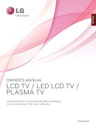 Led Lcd Tv Plasma Tv Lg Electronics