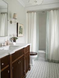 Double Shower Curtains Transitional