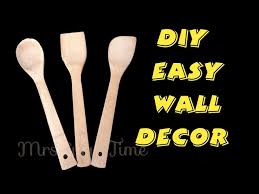 Easy Wooden Spoon Painting For Wall