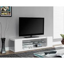 Gloss White Particle Board Tv Stand