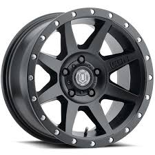 Icon Rebound Satin Black The Wheel Deal