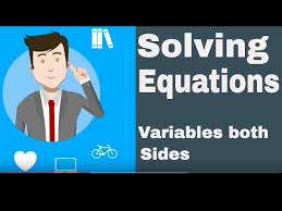 Solve Equations With Variables On Both