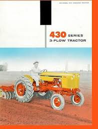 Diesel 3 Plow Tractor Color