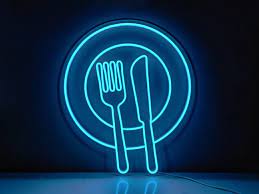 Neon Sign For Canteen Or Restaurant