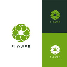 Fl Logo Flower Icon Fl Emblem