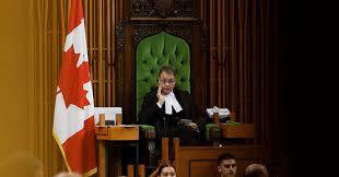 A New Speaker For Canada After A