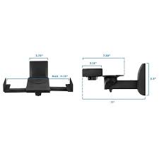 Speaker Wall Mounts With Sliding Clamps