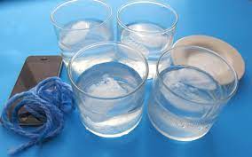 Use Chemistry To Lift Ice Cubes Stem