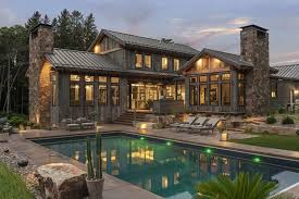 Enchanting Montana Modern Lodge Style