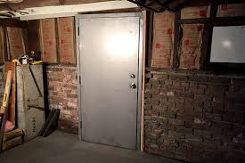 A New Security Door In The Basement
