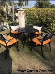 Cast Iron Table And Chairs With