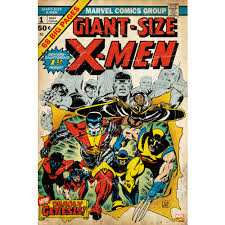Marvel X Men Comic Cover Framed Wall Art