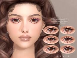 the sims resource 2d eyelashes a11