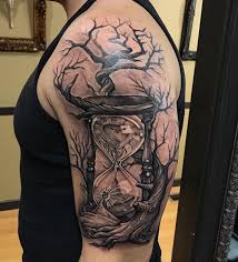 Hourglass Tattoo Mystical