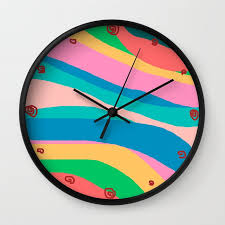 Graphic Design Wall Clock