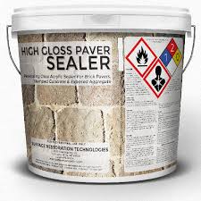 Wet Look Glossy Brick Paver Sealer