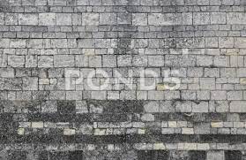 Old Stone Layered Wall Stock Image