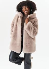 Gini London Beige Hooded Long Sleeve