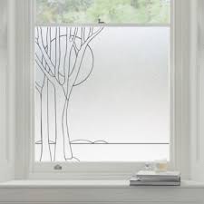 Art Deco Frosted Glass Window