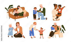 Child Care Vector Art Graphics