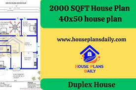 40x50 House Floor Plans House Plan